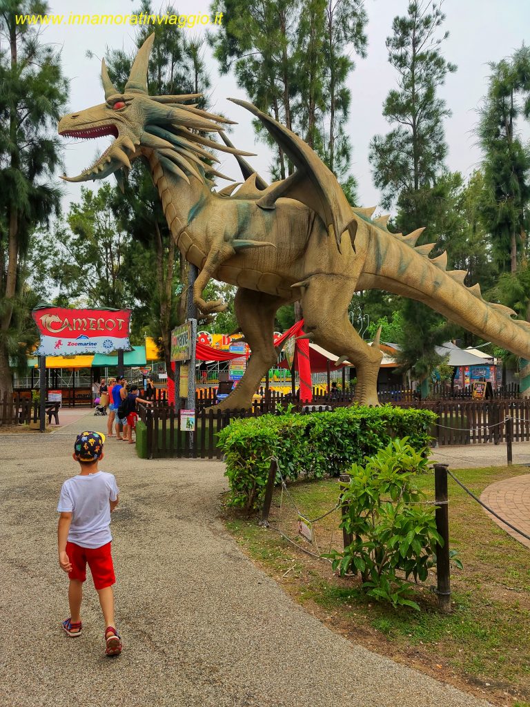 Il Parco divertimenti Zoomarine, alle porte di Roma